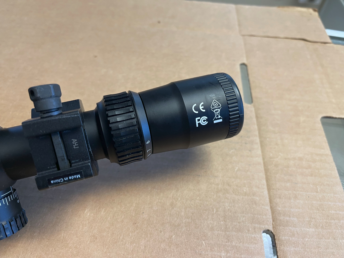 Nikon Black X1000 Rifle Scope 30mm Tube 6-24x 50mm Side Focus ...