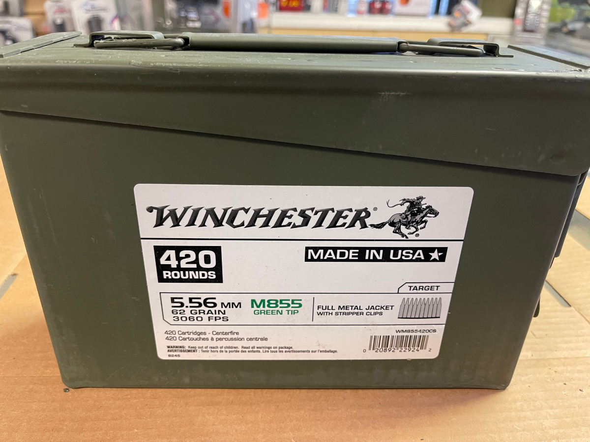 Winchester Usa 5.56 Ammo