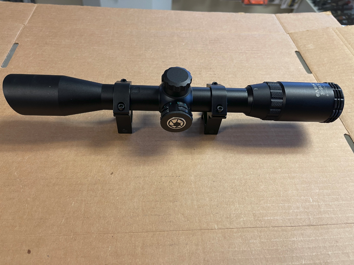 Barska 3-9x32 Illuminated Rifle Scope With Rings Excellent Condition ...