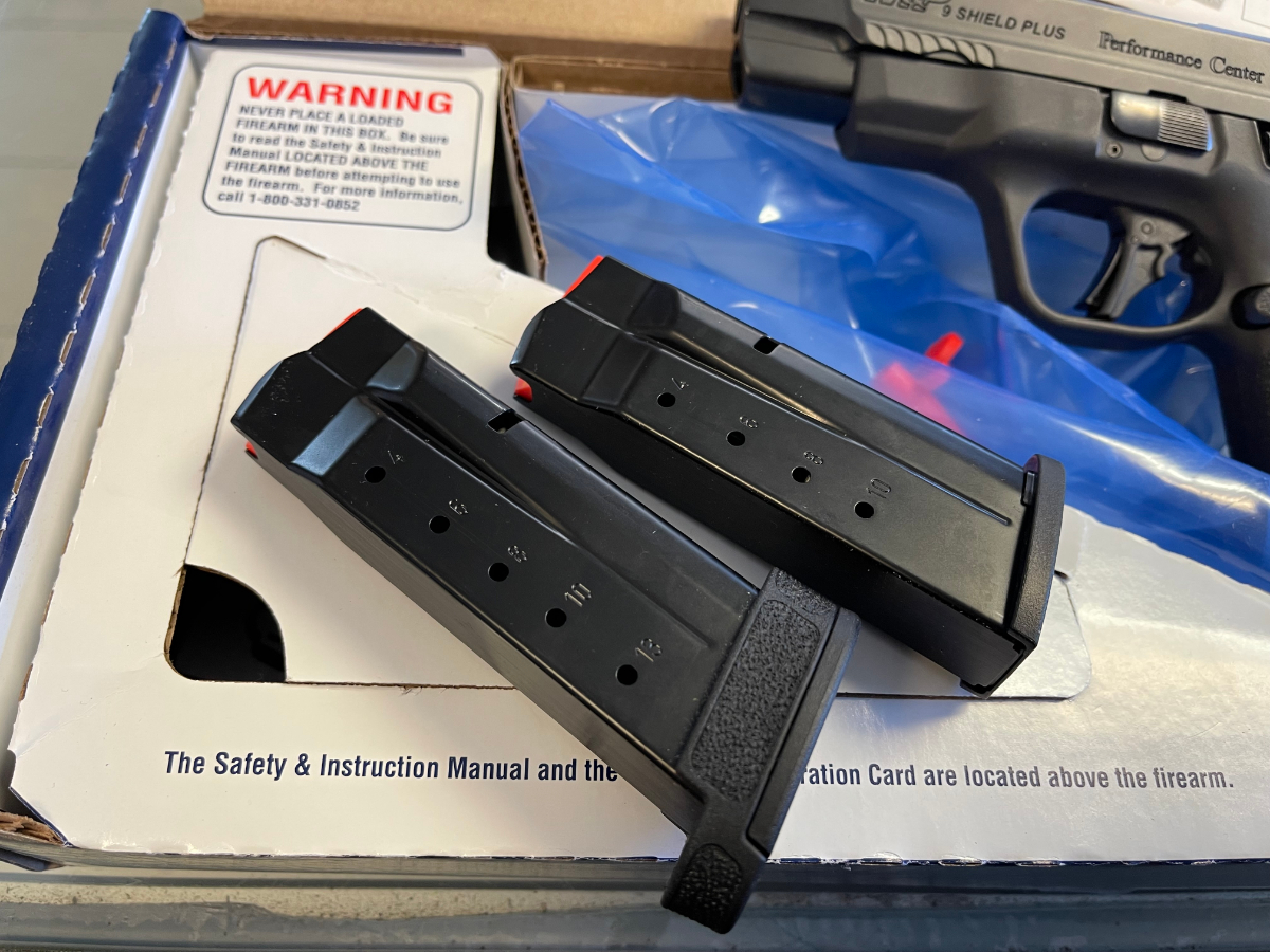 Smith & Wesson Performance Center M&P Shield Plus 4 Inch Barrel 10+1,13+1 Armornite Stainless