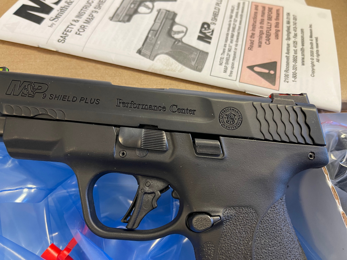 Smith & Wesson Performance Center M&P Shield Plus 4 Inch Barrel 10+1,13+1 Armornite Stainless