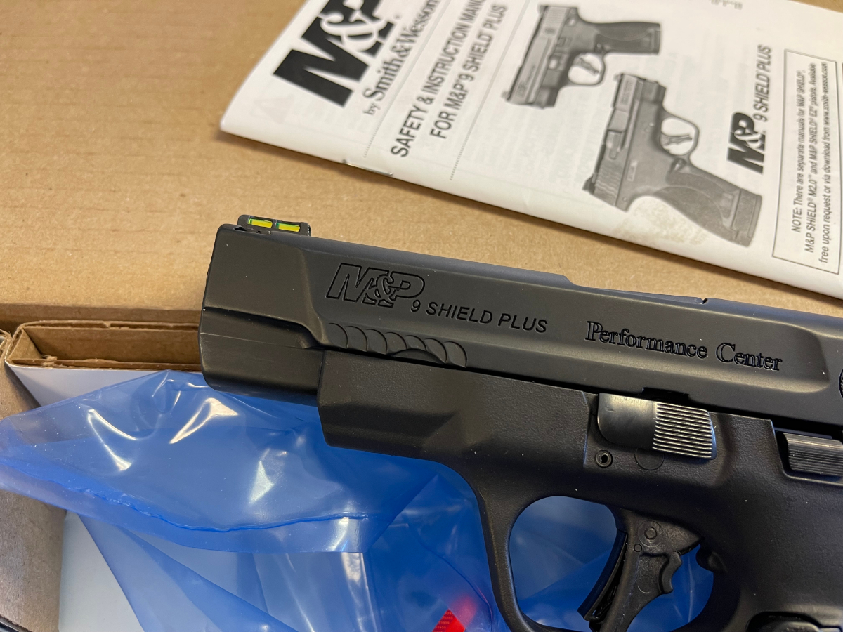 Smith & Wesson Performance Center M&P Shield Plus 4 Inch Barrel 10+1,13+1 Armornite Stainless
