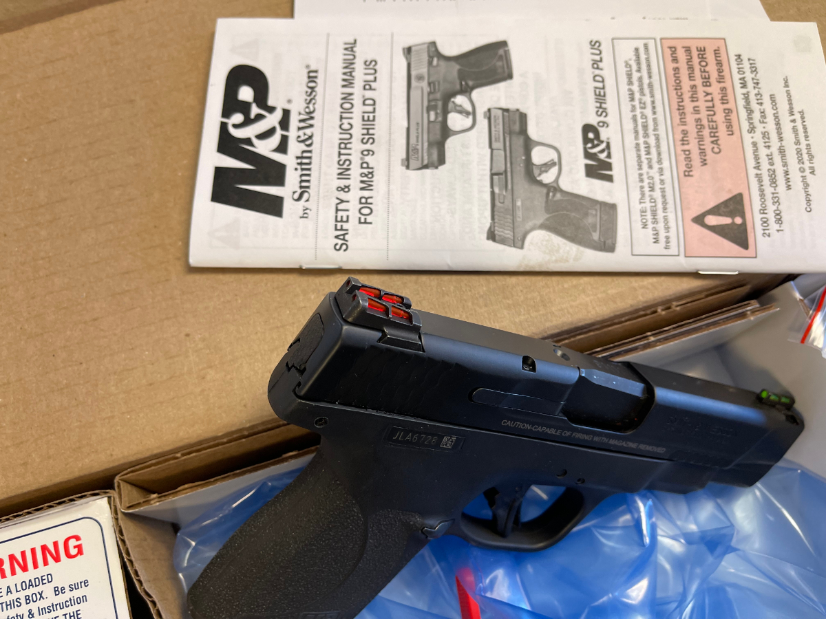Smith & Wesson Performance Center M&P Shield Plus 4 Inch Barrel 10+1,13+1 Armornite Stainless