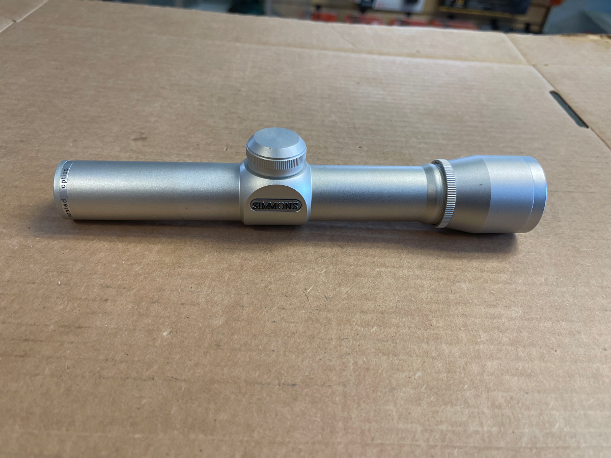 Simmons Pro Hunter 2x20 Silver Pistol Scope In Excellent Condition For