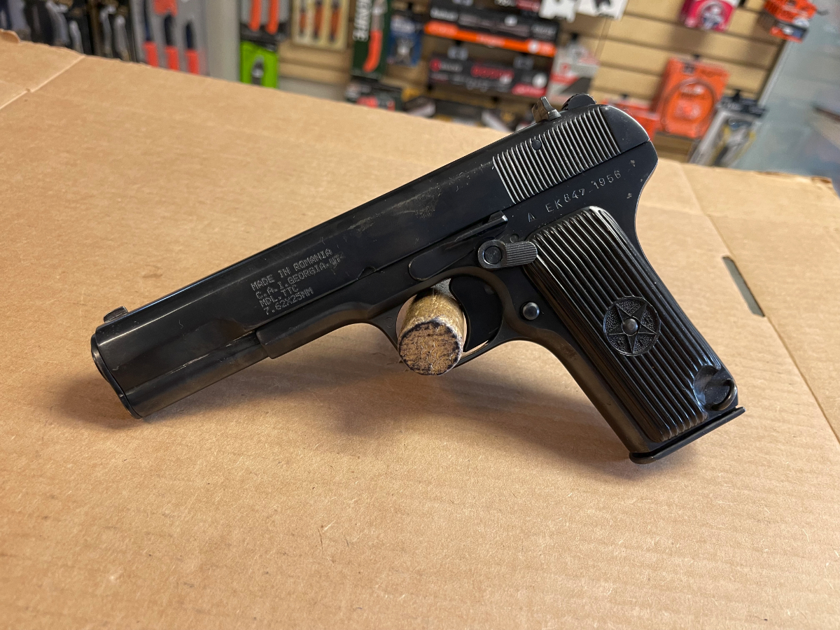 Century arms model ttc semi auto pistol 8 1 mag 4 6 inch barrel nice 7