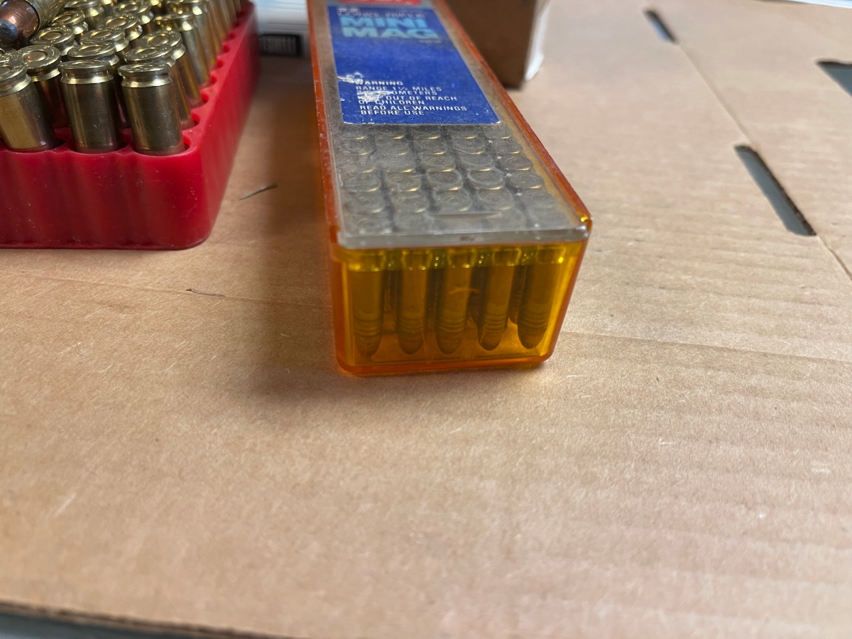 Approx 190 rounds assorted ammunition 7 62x25 30 30 22lr 12ga 7