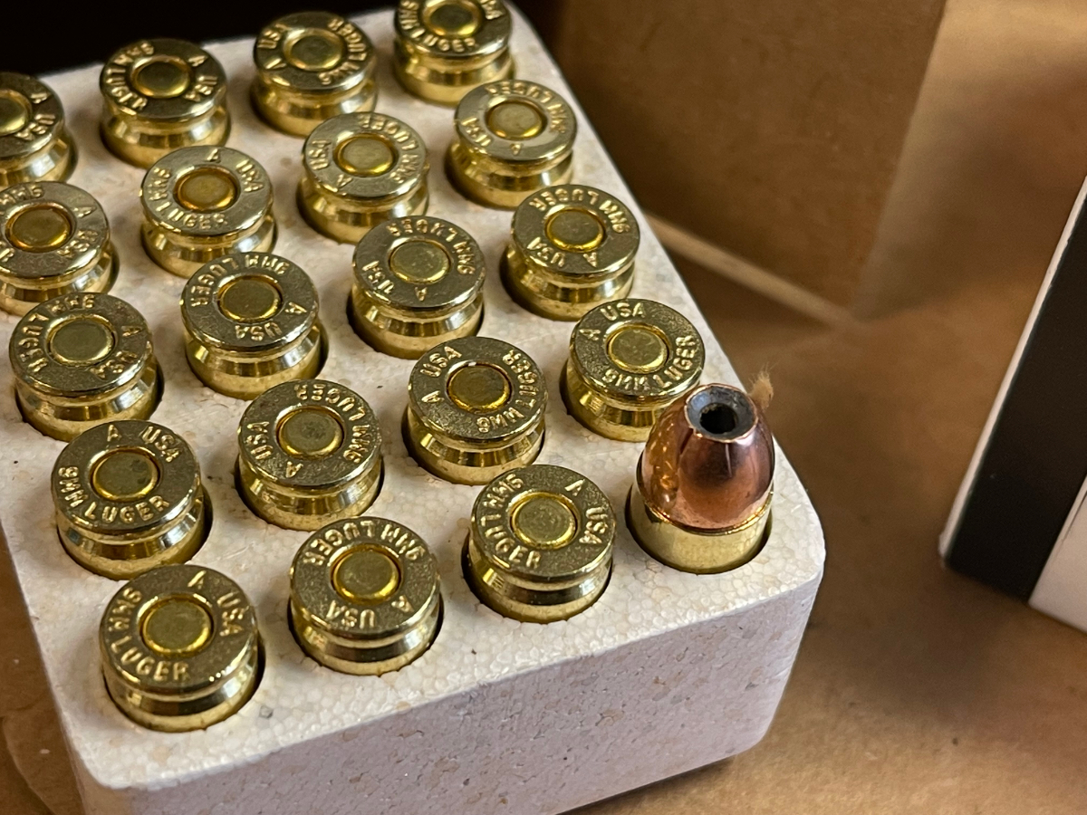 100 ROUNDS Armscor AC97N Pistol 9mm Luger 124 gr Jacketed Hollow Point ...