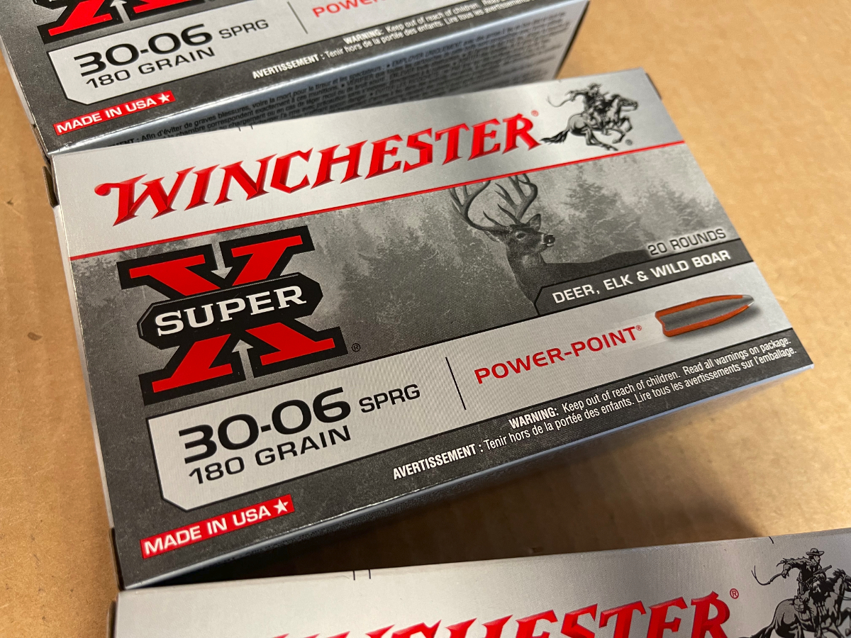 80 Rounds Winchester Ammo X30064 Super-X 30-06 Springfield 180 Gr Power ...