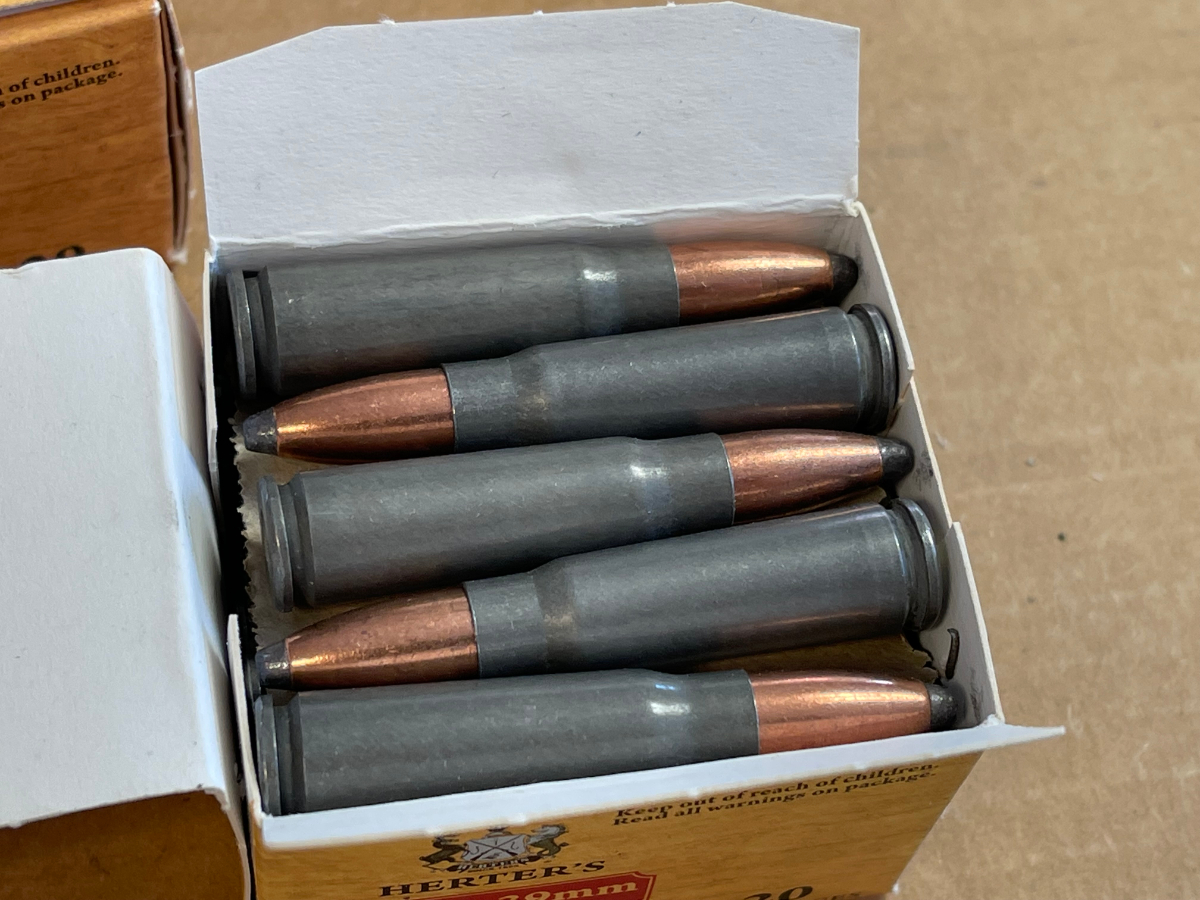 120 rounds herters 7 62x39 154 grain soft point ammunition new in boxes