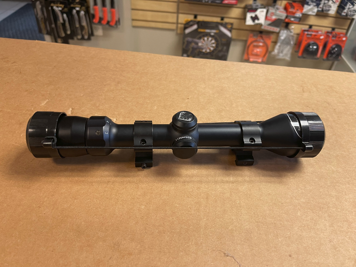 BUSHNELL TROPHY RIFLE SCOPE 3-9X40 WITH RINGS AND LENS COVERS NICE ...