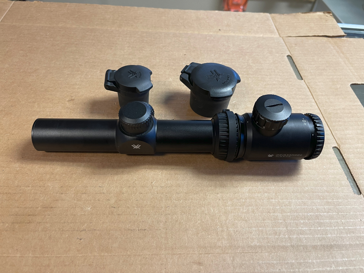 Vortex Crossfire Ii 1-4x24 Illuminated Rifle Scope In Great Condition ...