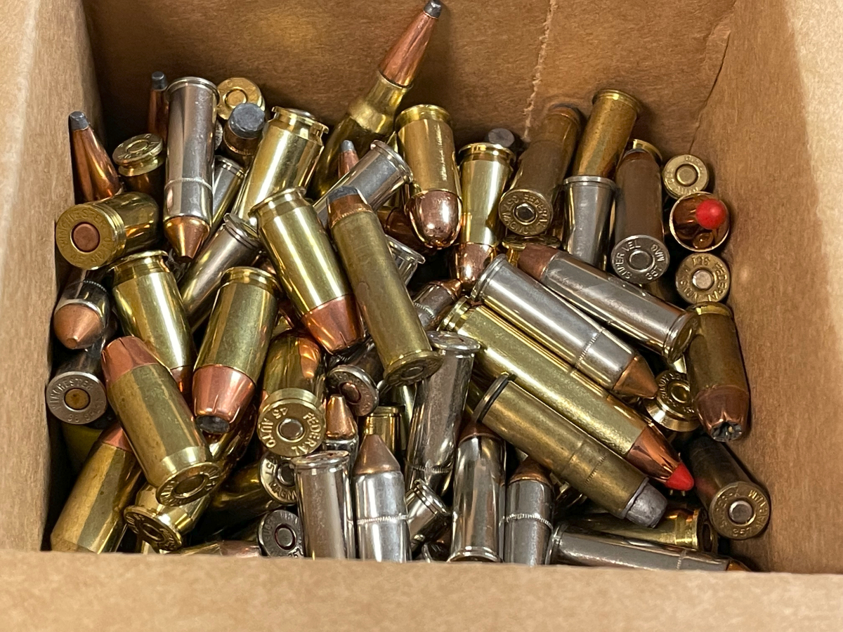 212 Rounds Of Assorted Pistol, Revolver, Rifle Ammunition New Ammo For ...