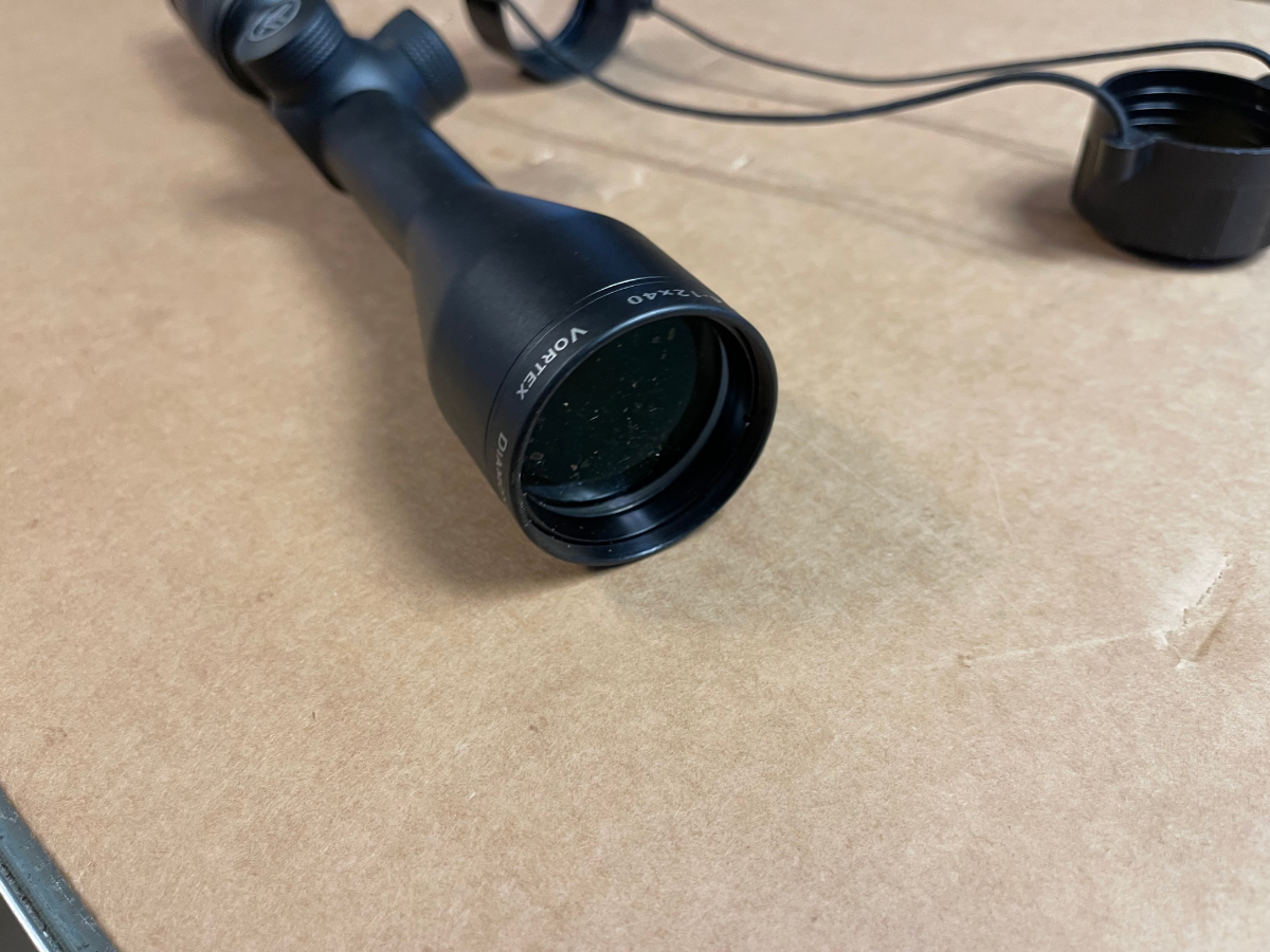 Vortex Diamondback 412x40 Rifle Scope With Lens Covers Nice For Sale at 17254042