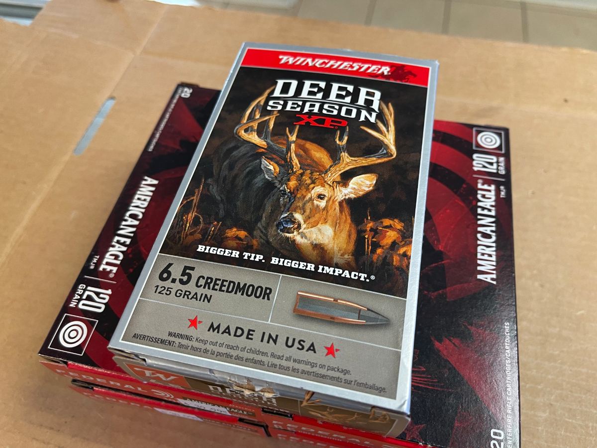 100 rounds federal winchester 6 5 creedmoor rifle ammunition new in