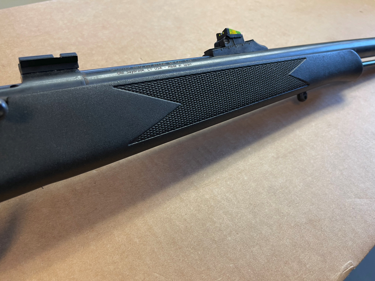 TRADITIONS SPORTER MAG 209 IN-LINE 50 CAL MUZZLE LOADER FIBER OPTIC ...