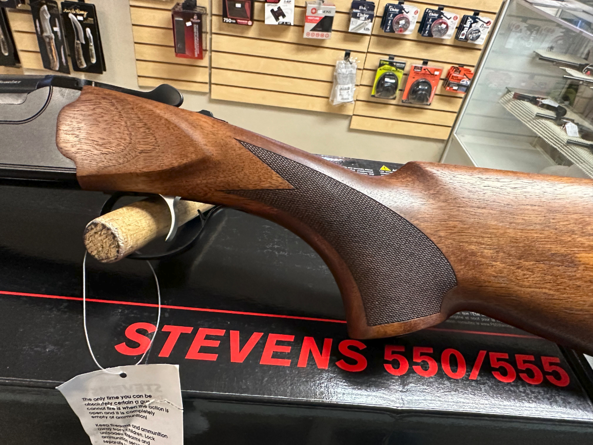Stevens/Savage 555 26 Inch Barrels Over/Under 3 Inch Chamb Black Semi ...