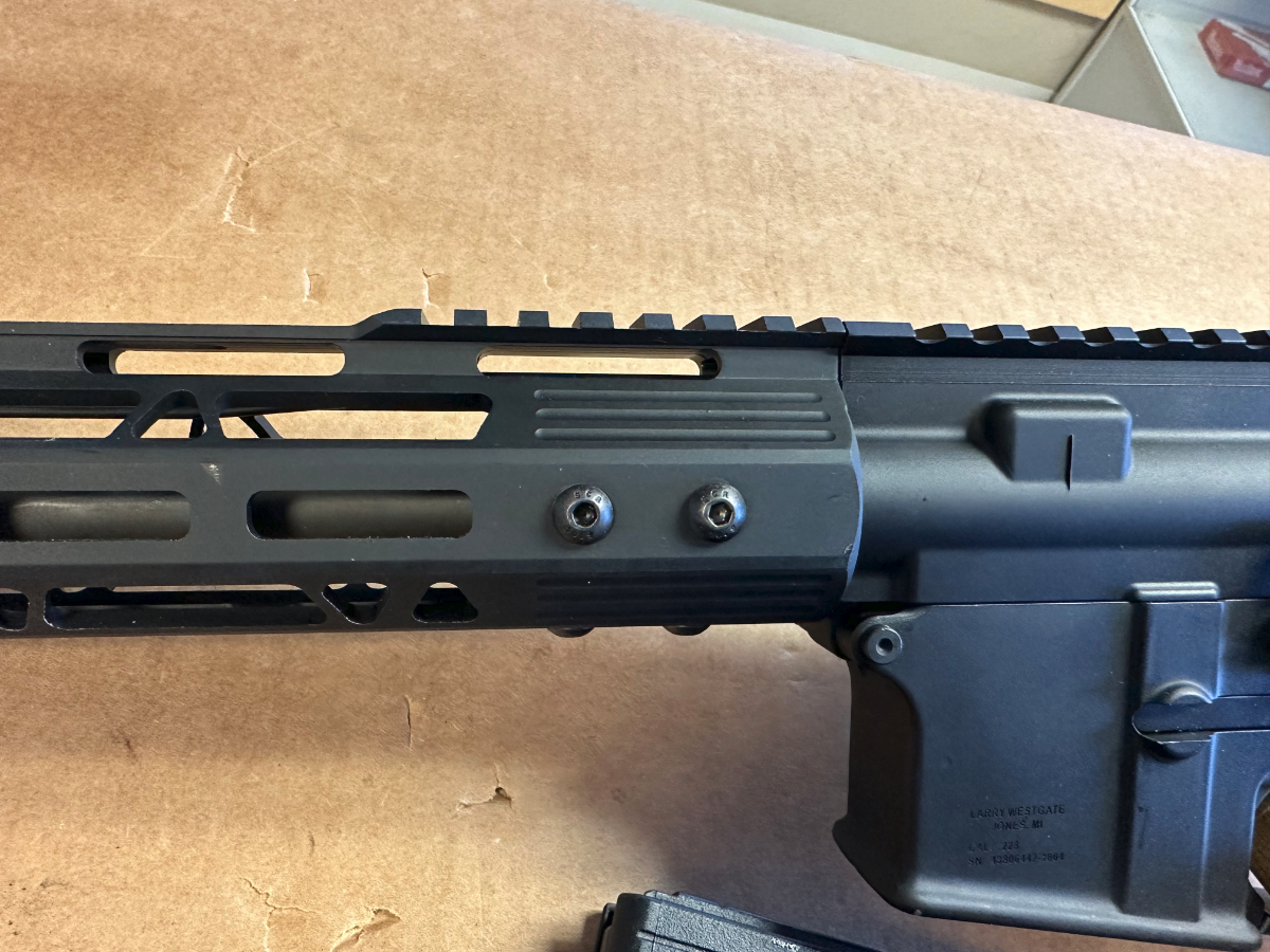 Westgate Arms Custom Ar-15 18 Inch Barrel Full Top Rail Adjustable Butt ...