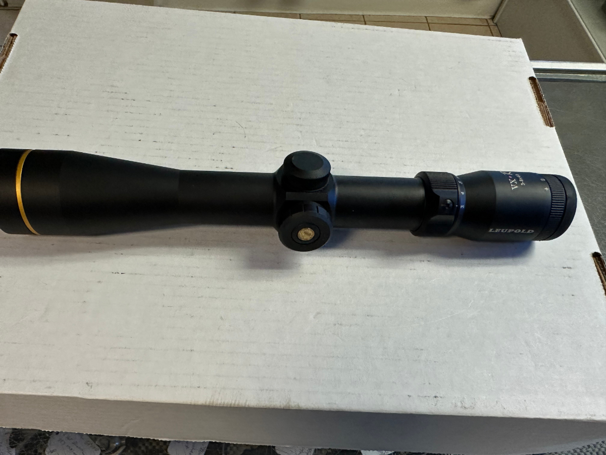 Leupold VX-R Rifle Scope 3-9x 40mm Matte Red Center Dot daylight ...