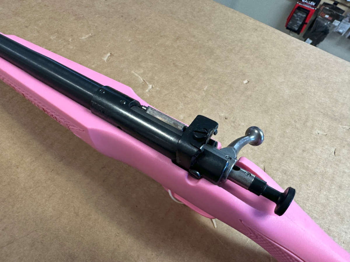 Keystone Sporting Arms Model Cricket "My First Rifle" 16.125 Inch Barrel Pink Stock With Lock