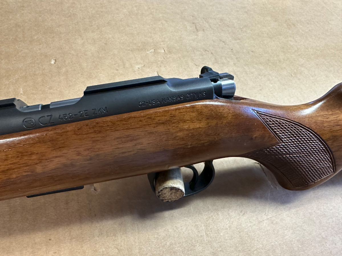 Cz 452-2e Zkm American .22lr Bolt Action Rifle In Excellent Condition ...