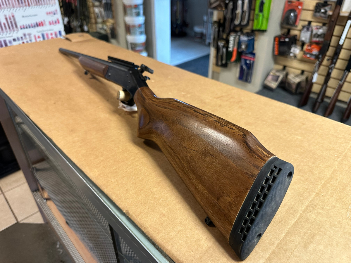 New England Arms Model Handi Rifle Single Shot Rifle With Scope Base