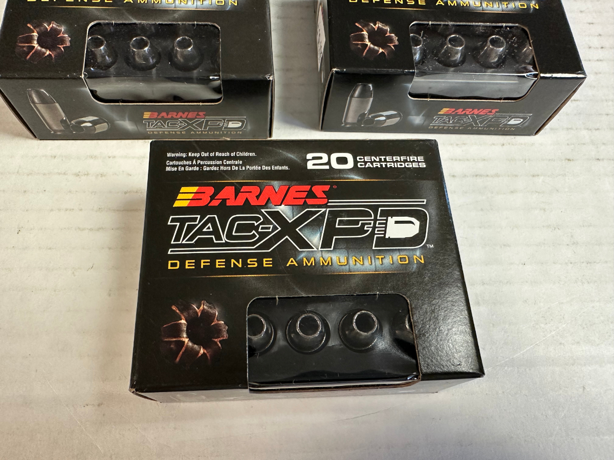 100 Rounds Barnes 21552 TACXPD Defense 380 ACP 80 gr TACXP ALL NEW IN