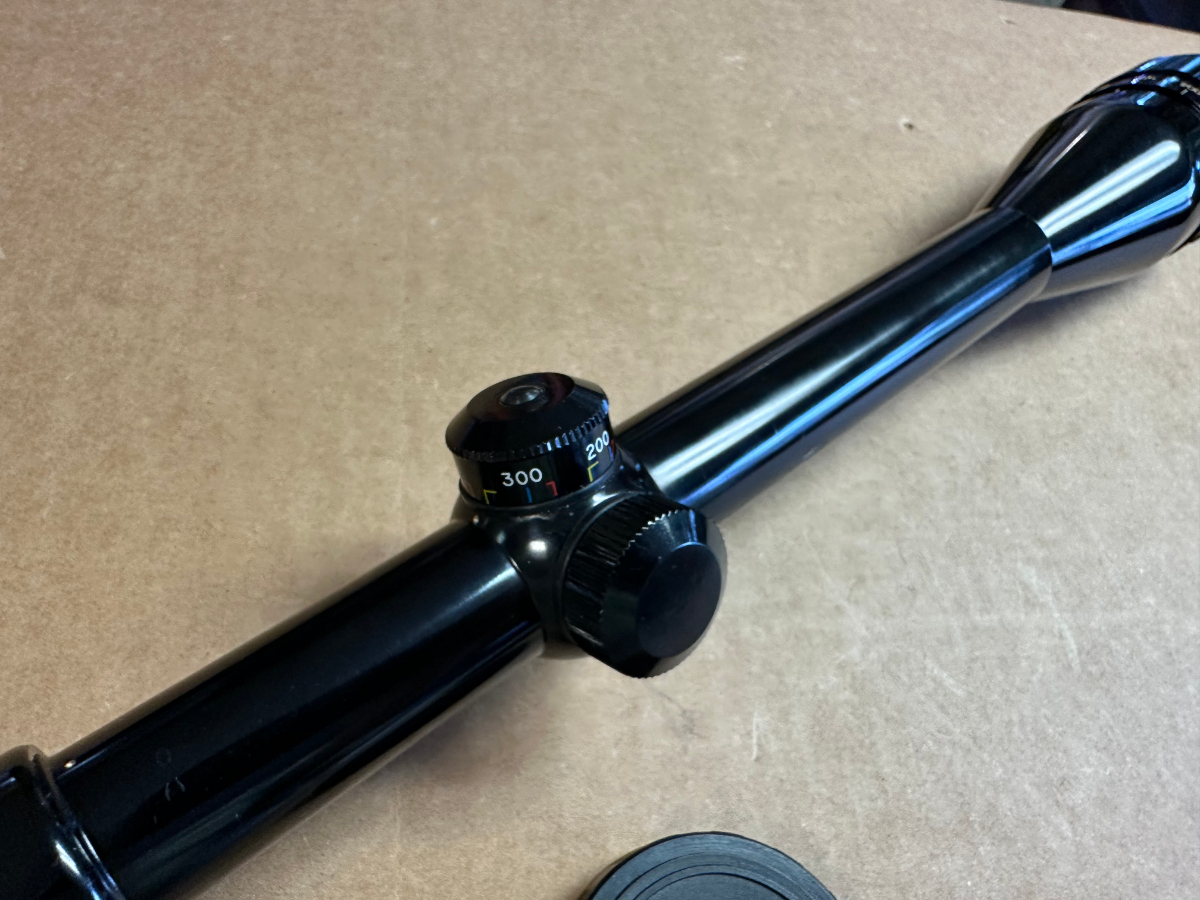 Japan Glass Vintage Charles Daly Rifle Scope 618x40 Adjustable