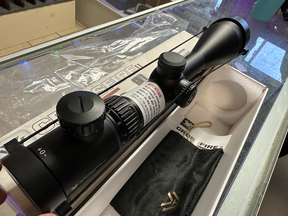 Vortex Optics Vortex Crossfire II 39x50 Rifle Scope wide 50mm