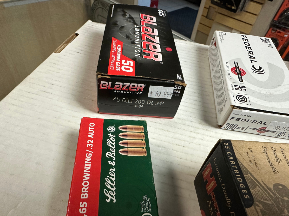 245 Rounds Of Assorted Pistol Ammunition All New In Boxes As Is Final ...