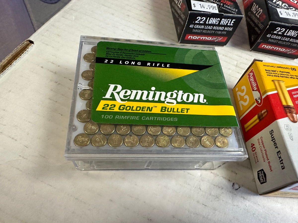 NICE LOT OF ASSORTED 500 ROUNDS OF 22LR AMMUNITION ALL NEW IN BOXES AS ...