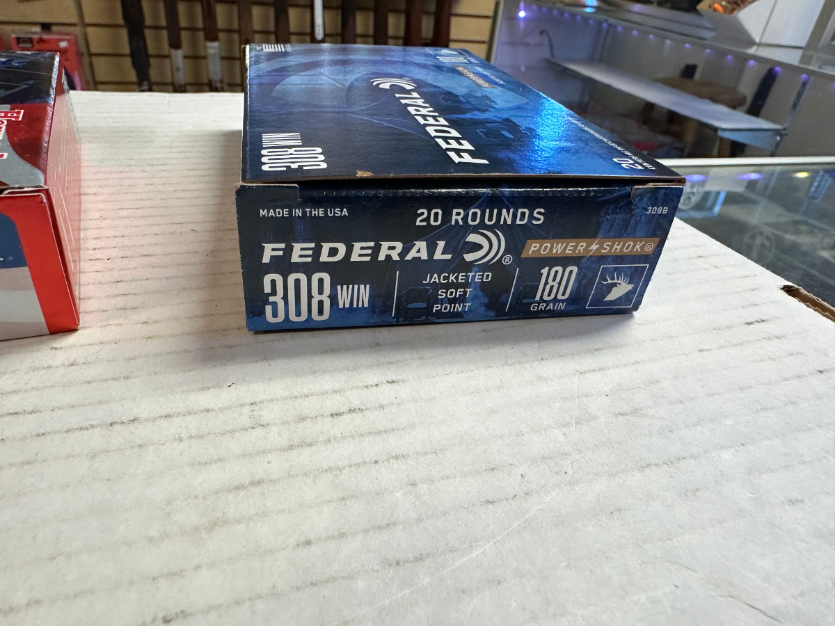 Nice Lot Of Assorted 60 Rounds .308 Winchester Ammunition Federal And ...