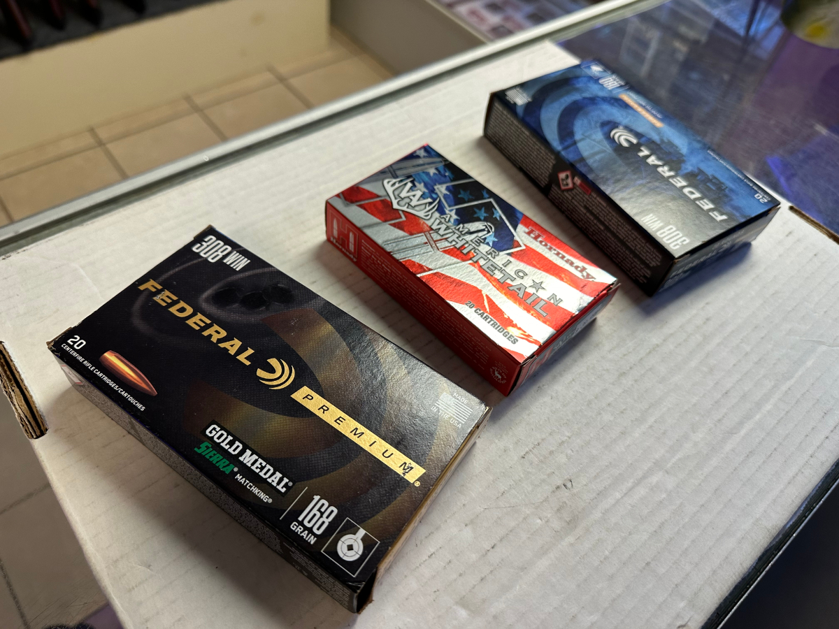 Nice Lot Of Assorted 60 Rounds .308 Winchester Ammunition Federal And ...