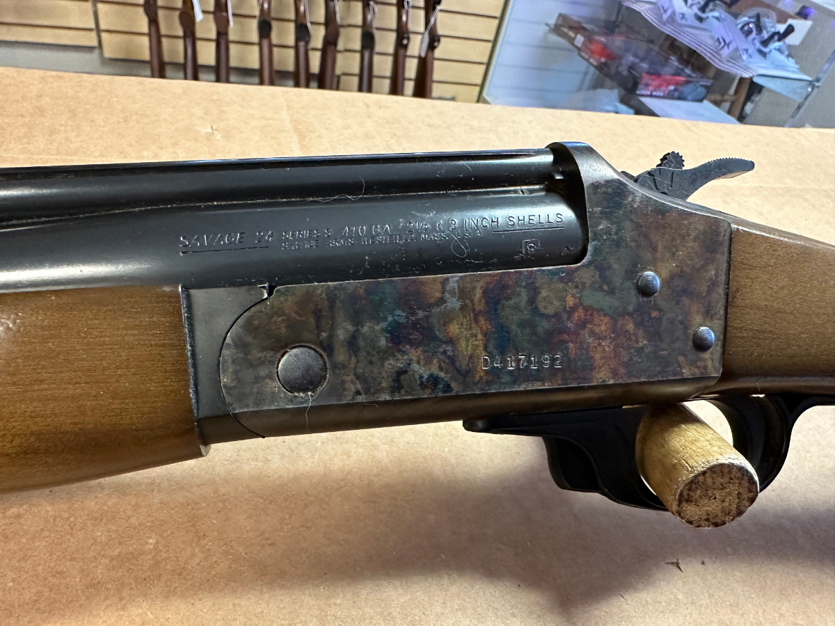 Savage 24 Series S Over/Under Rifle/Shotgun 22/410ga Combo In Great ...