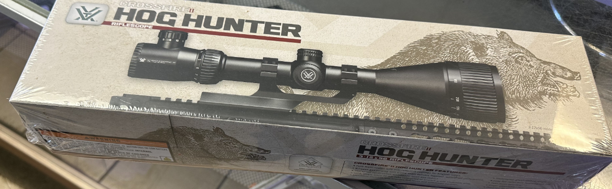 Vortex Optics Crossfire II Hog Hunter 3-12x56 AO V-Brite NEW IN SEALED ...