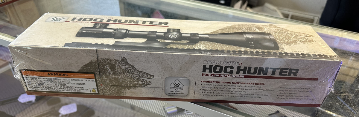 Vortex Optics Crossfire II Hog Hunter 3-12x56 AO V-Brite NEW IN SEALED ...