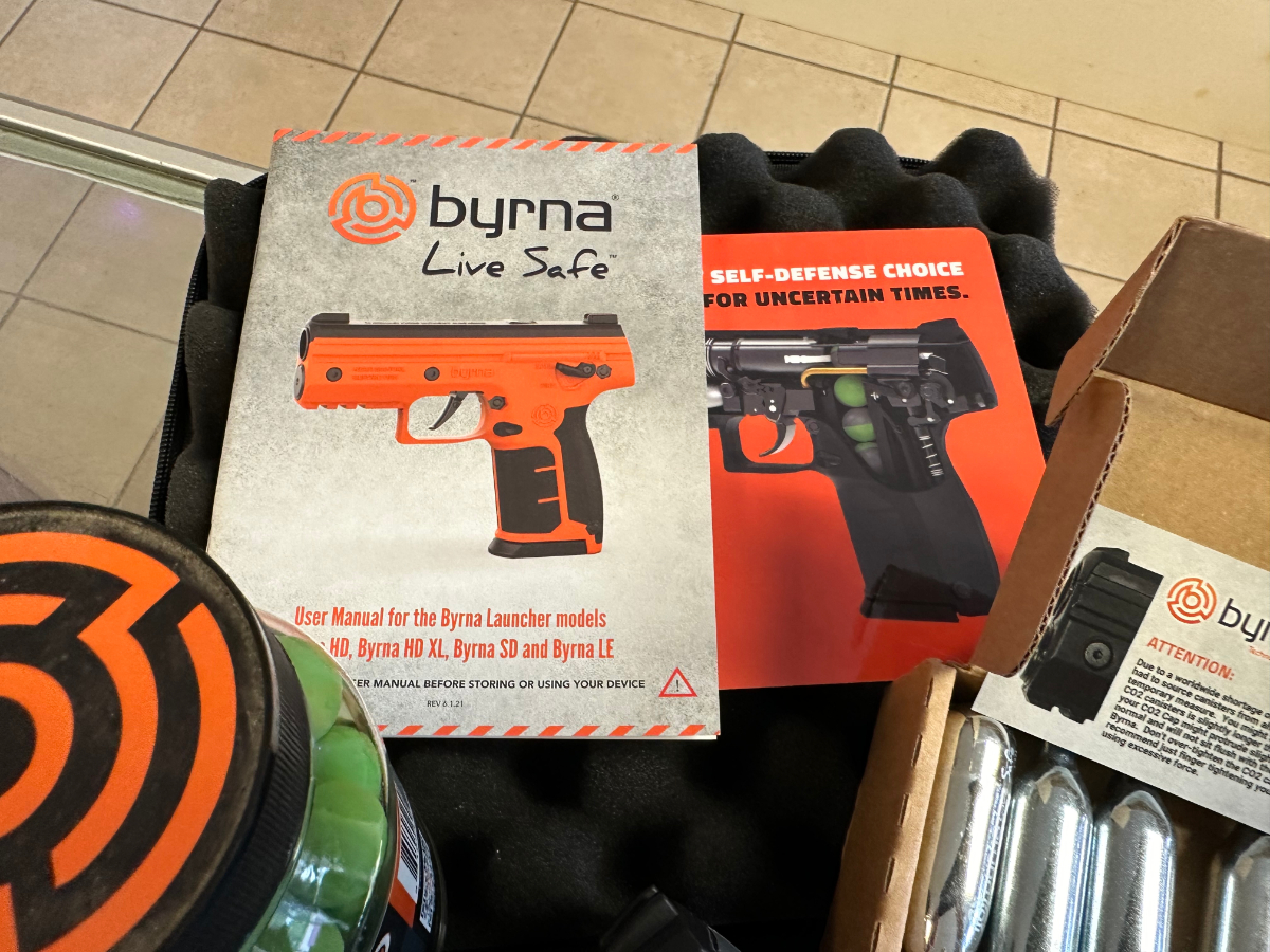 Byrna Hd Pepper Ball Launcher Kit In New Condition Complete Kit Plus ...