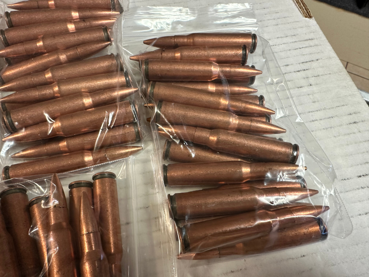 100 rounds military surplus 7 62x51 308 5 20 round bags excellent