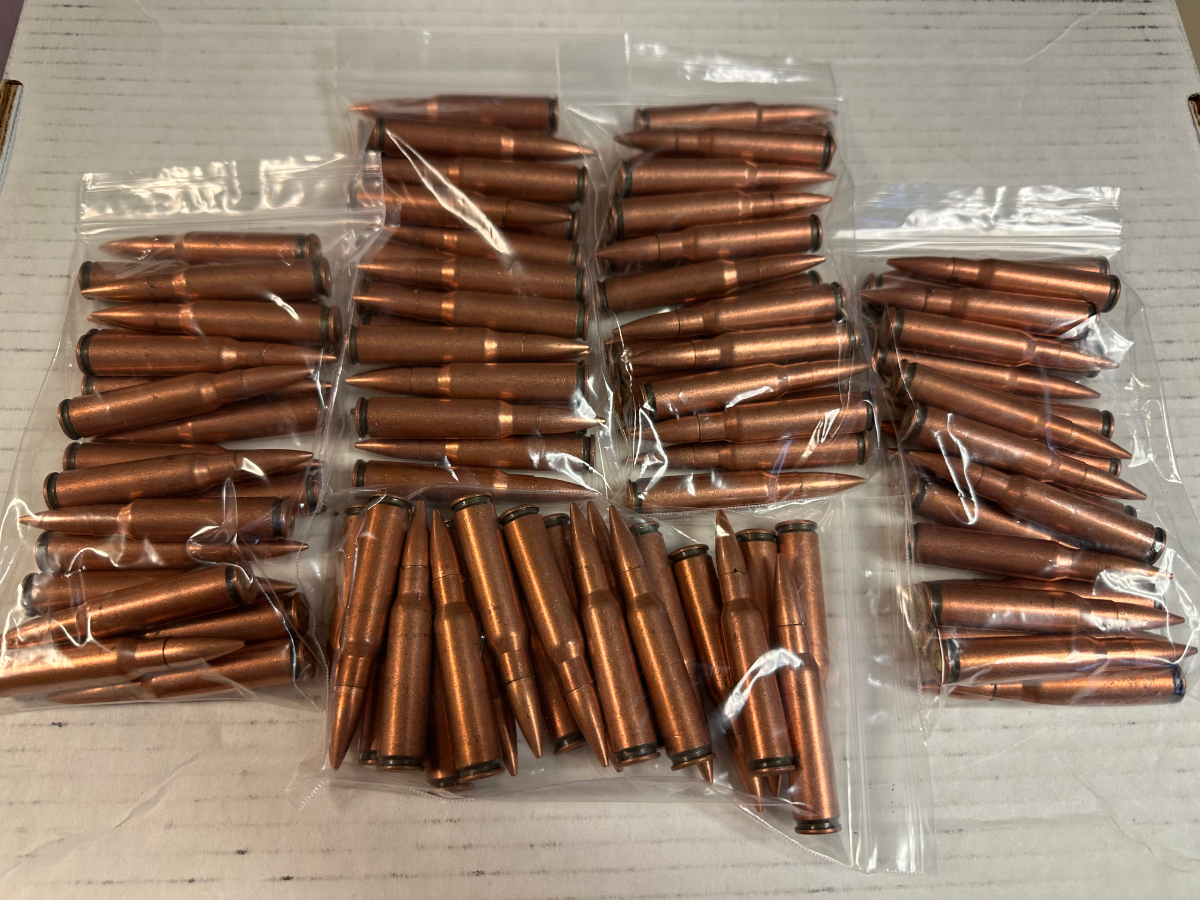 100 rounds military surplus 7 62x51 308 5 20 round bags excellent