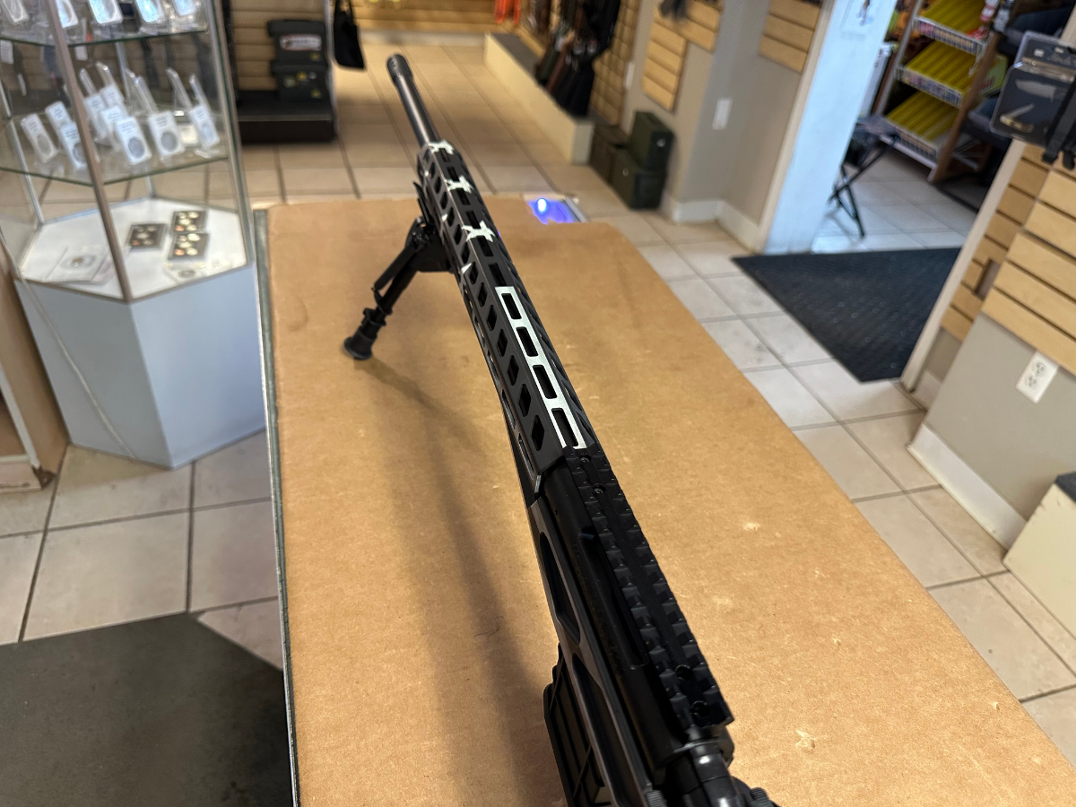 Howa model 1500 ghost precision bolt action rifle american flag gray