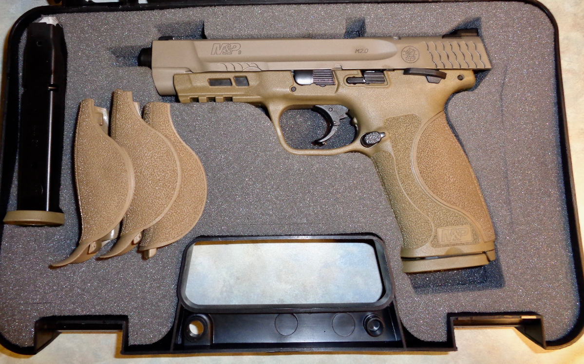 Smith Wesson M P 2 0 Flat Dark Earth Pistol 9mm Luger For Sale At Gunauction Com