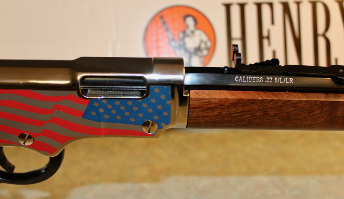 Henry Repeating Arms Stand For The Flag Golden Boy Limited Edition New In Box 22 Lr For Sale At Gunauction Com