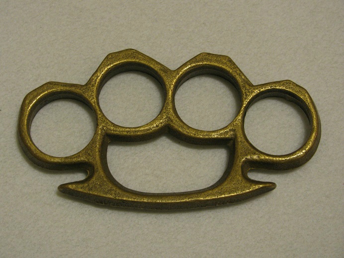 Vintage Real Brass Knuckles Knuckledusters