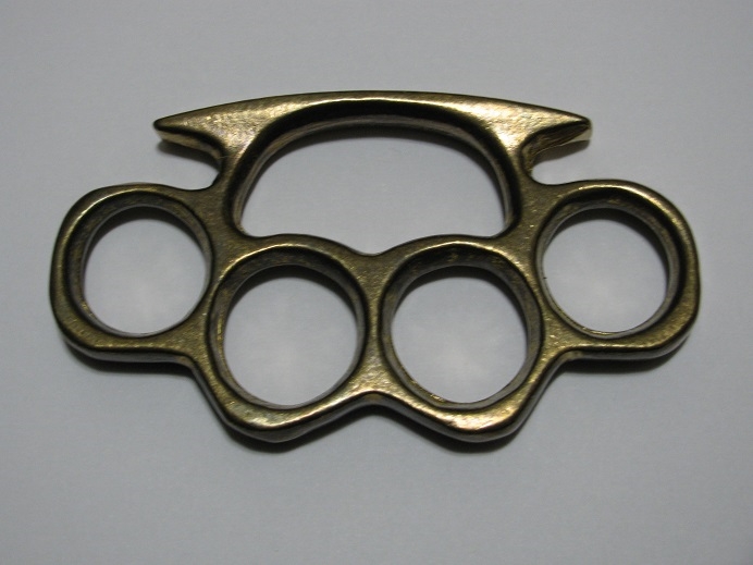 Vintage Real Solid Brass Knuckles - Knuckledusters For Sale At 