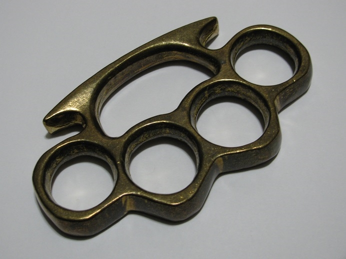 Vintage Real Solid Brass Knuckles - Knuckledusters For Sale at ...