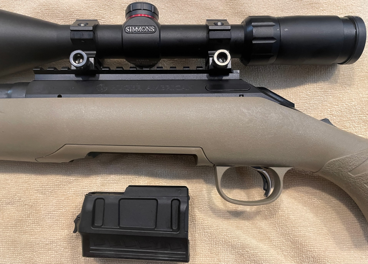Ruger American .450 Bushmaster With 390 X 50 Scope Model 16950