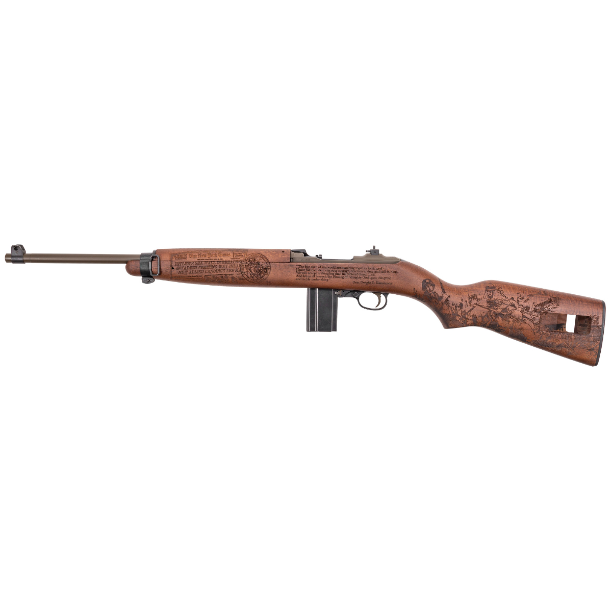 Auto-Ordnance Auto Ordnance M1 Carbine The Soldier Patriot Brown ...