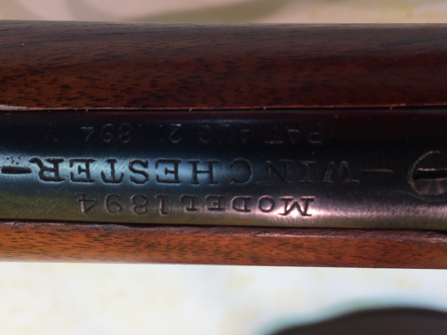 Winchester  (Pre 64) - Winchester 1894 rifle, 38-55 win, professionally restored, mfg 1897 - Picture 8