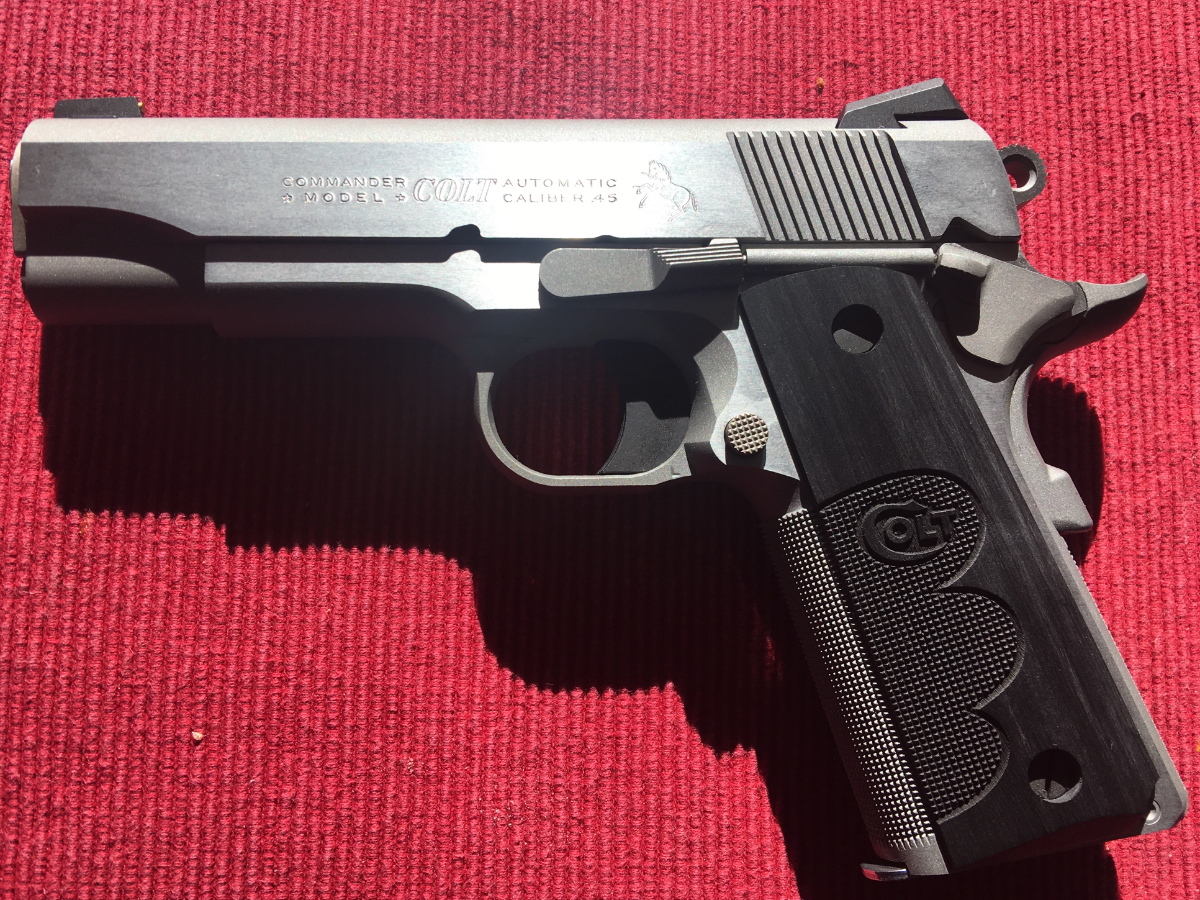 Colt Commander Wiley Clapp Edition Stainless .45 Acp For Sale at ...