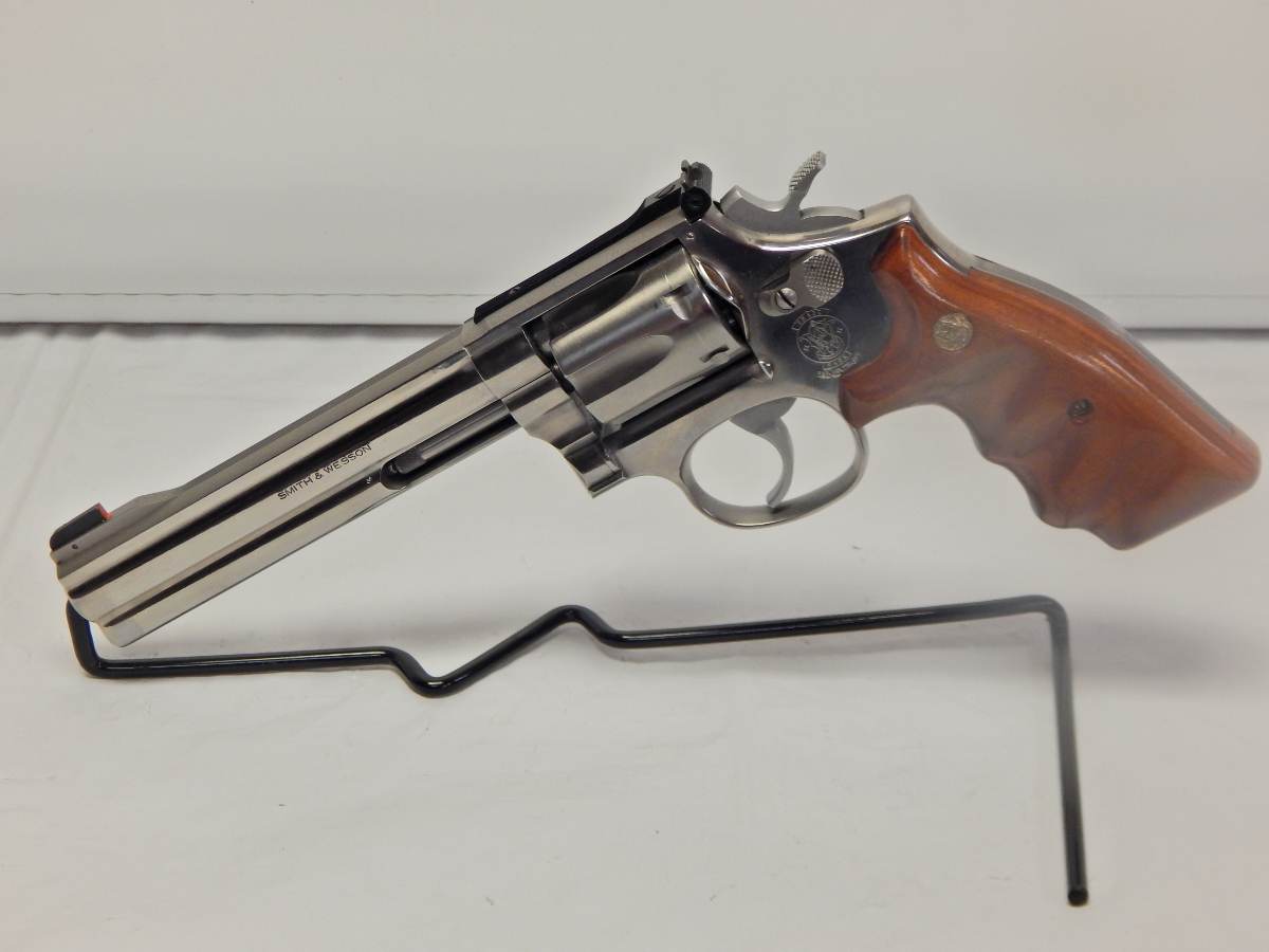 Smith And Wesson Model 648 Stainless Steel Revolver 22 Magnum For Sale At 15517360 6145