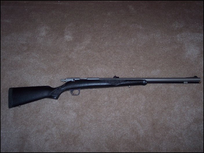 Knight Mk85 .54 Stainless/ Black Fiberglass Stock. For Sale at ...